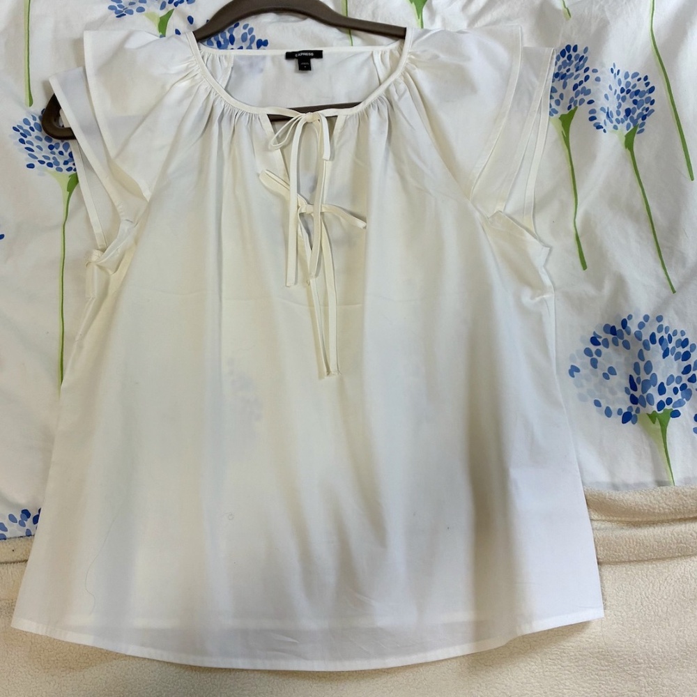 Express White Blouse